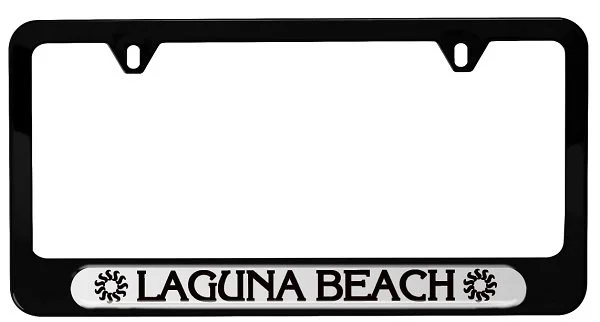 Laguna Beach License Plate Frame | Camisasca Automotive Online Store